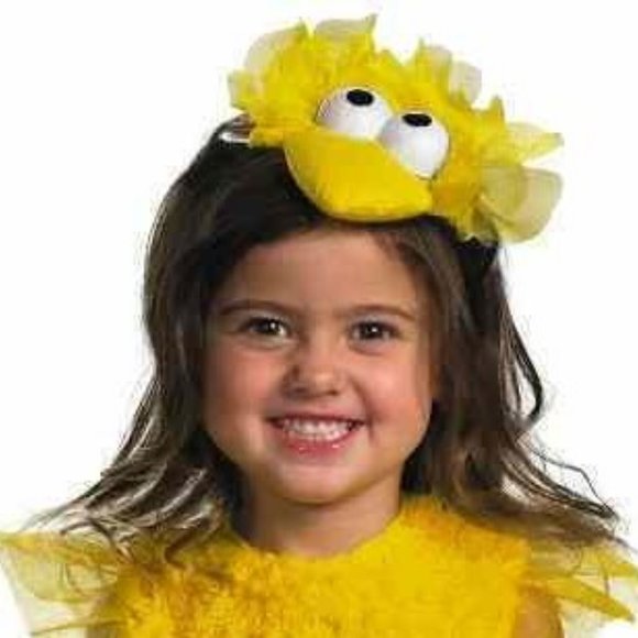 SESAME STREET "BIG BIRD" FRILLY  ADORED GIRLS SIZE 2T COMPLETE COSTUME SET NWT! - Picture 3 of 12